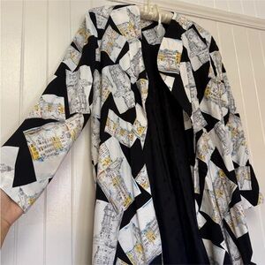 Vintage "Postcards" 90's jacket/layer